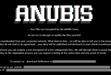 Anubis Ransomware Encrypts and Wipes Files, Making Recovery Impossible Even After Payment