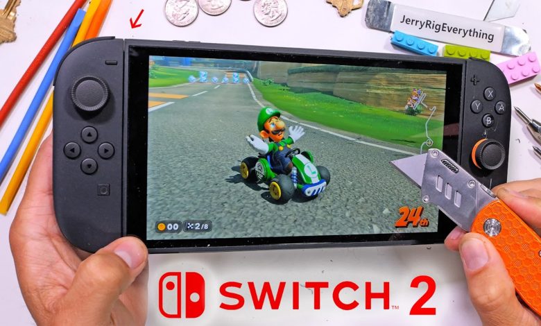 Nintendo Switch 2 survives over 50 hammer blows in brutal durability test