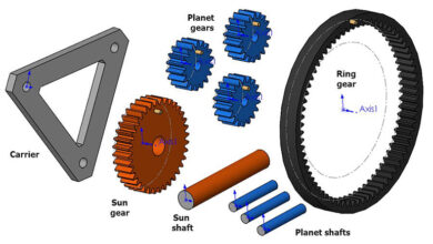 How to Set Up a Planetary Gear Motion with SOLIDWORKS
