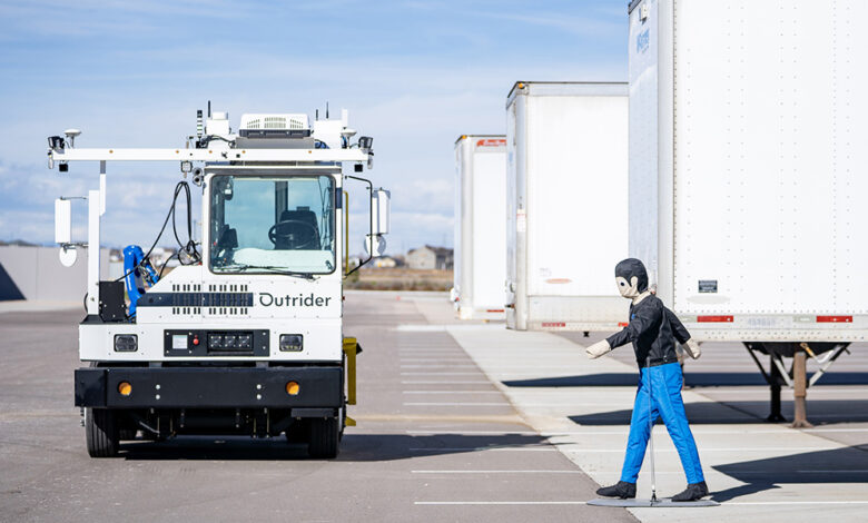 Outrider designs safety system for autonomous yard trucks