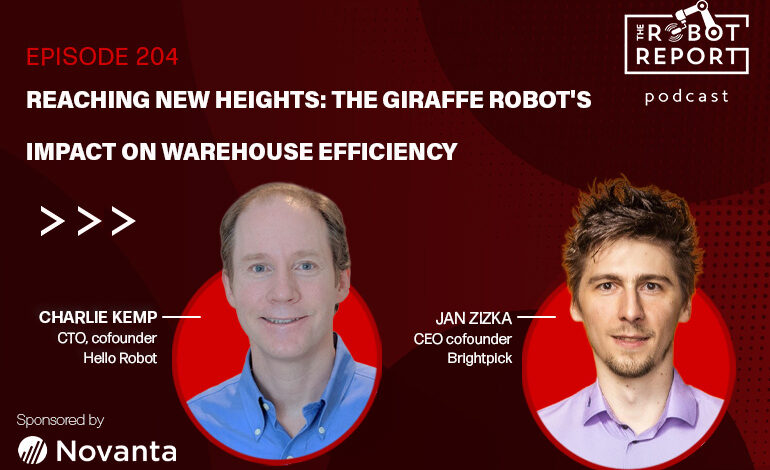 Reaching new heights: How Brightpick’s Giraffe can lift warehouse efficiency