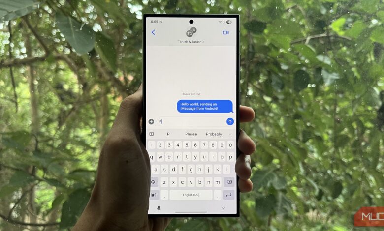 I Can Finally Text With iMessage on My Android Device: Here's the Trick