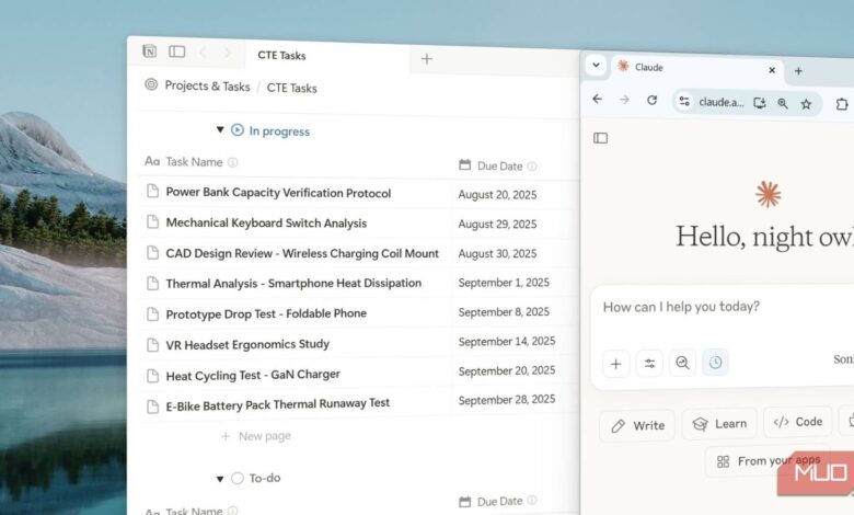 I let Claude take over my Notion tasks—and it finally feels organized