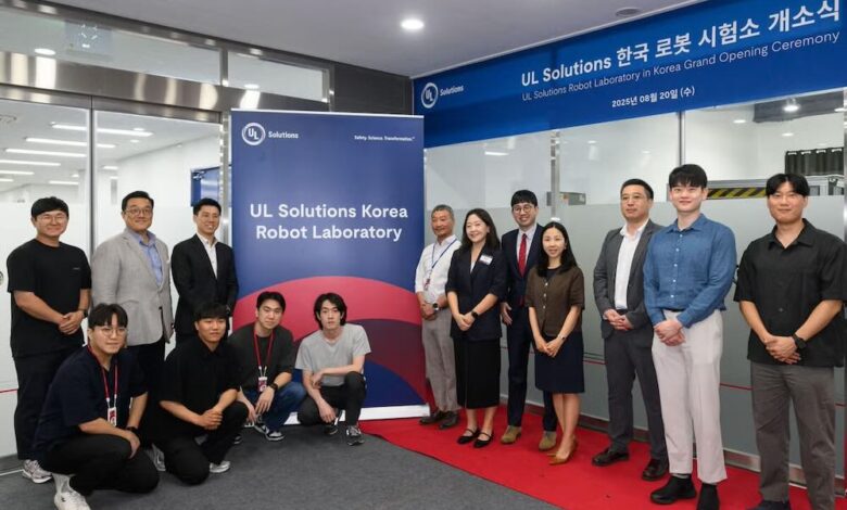 UL Solutions opens 1st service robot testing lab