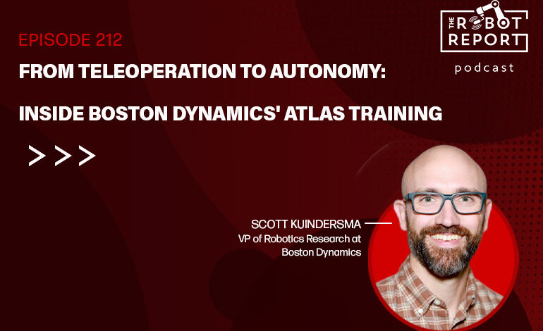 From teleoperation to autonomy: Inside Boston Dynamics’ Atlas training