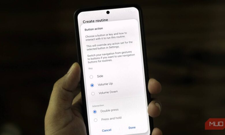 I made my Samsung phone’s buttons way more useful with this trick