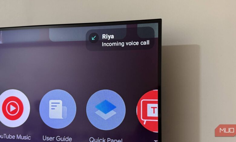 I put my phone’s notifications on my TV and it’s way more useful than I expected