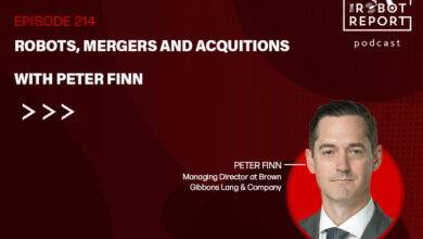 Robots, mergers and acquisitions with Peter Finn