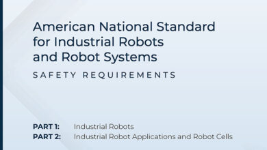 Updated ANSI/A3 standards address industrial robot safety