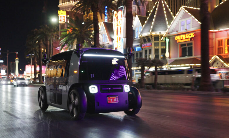 Zoox bets big, launches robotaxi service on Vegas Strip