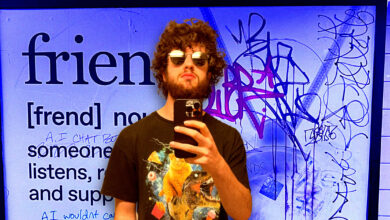 Cocky AI CEO Does Photoshoot in Front of His Subway Ads That Got Relentlessly Vandalized