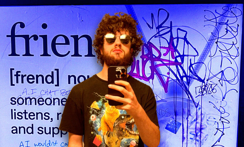 Cocky AI CEO Does Photoshoot in Front of His Subway Ads That Got Relentlessly Vandalized